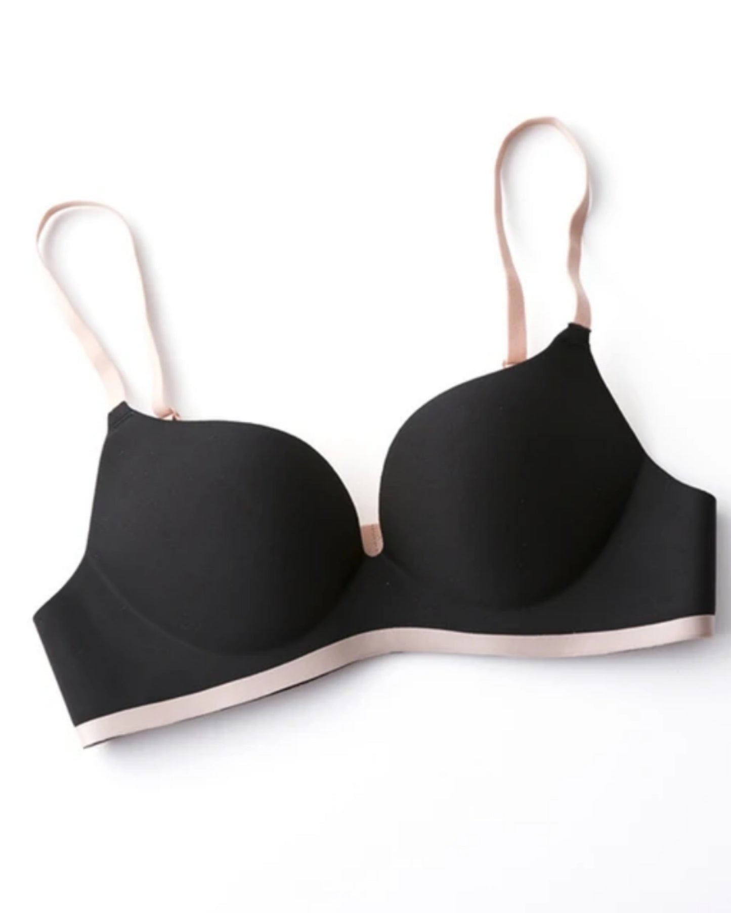 High Quality Women'S Seamless Gather Students' Thin Triangular Cup Sleep Bra