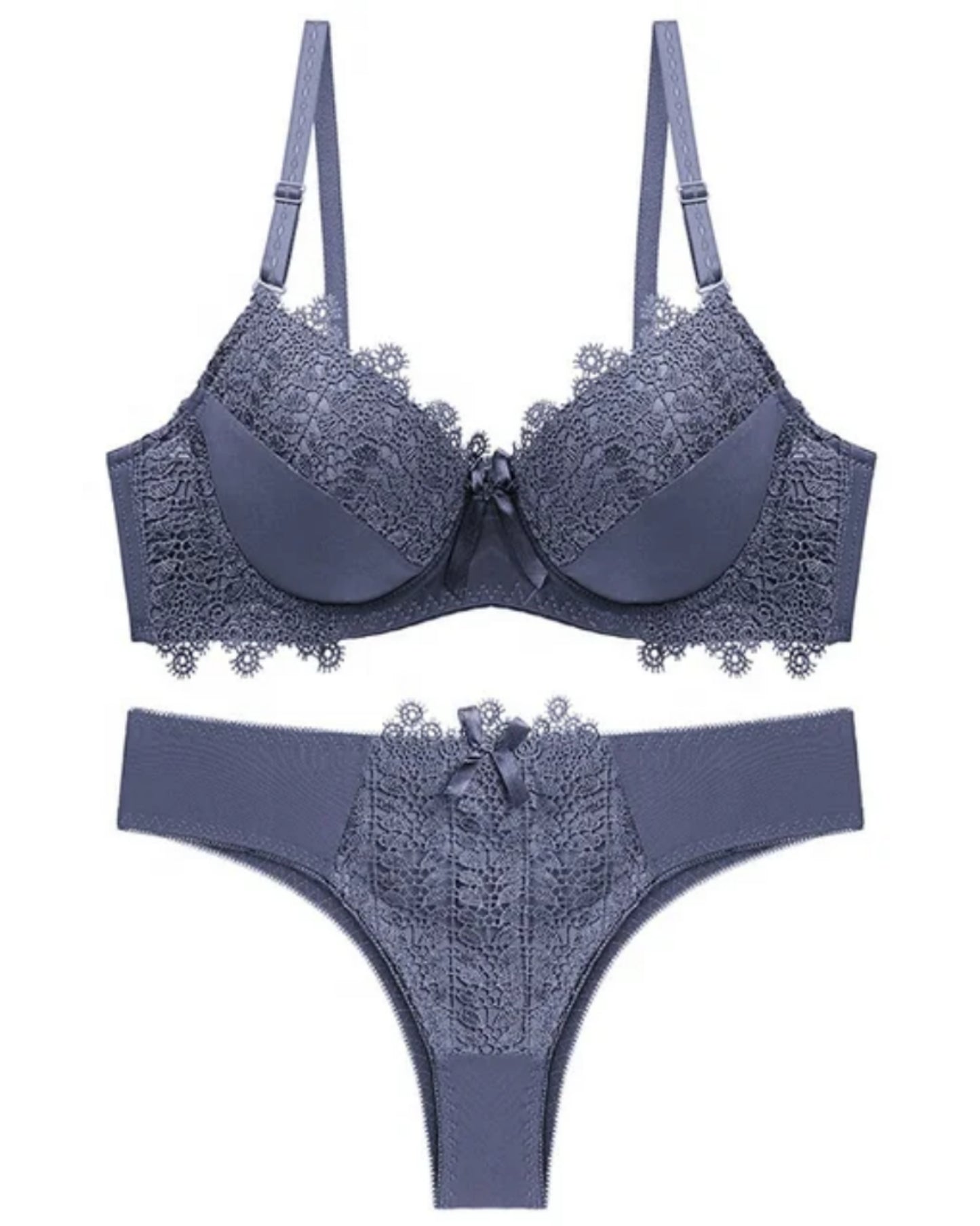 High Quality Bra & Brief Sets Sexy Push Up Bra & Lingerie Thong