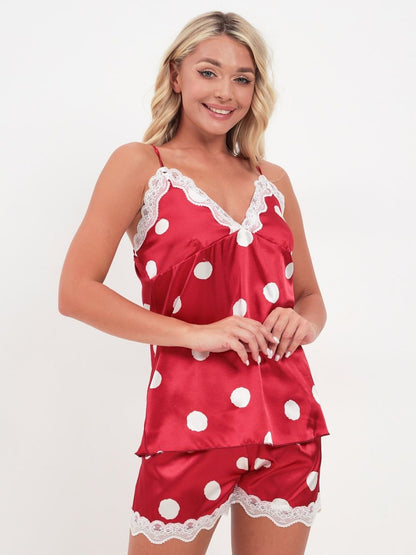 Sexy Polka Doted Nicker & Top Set