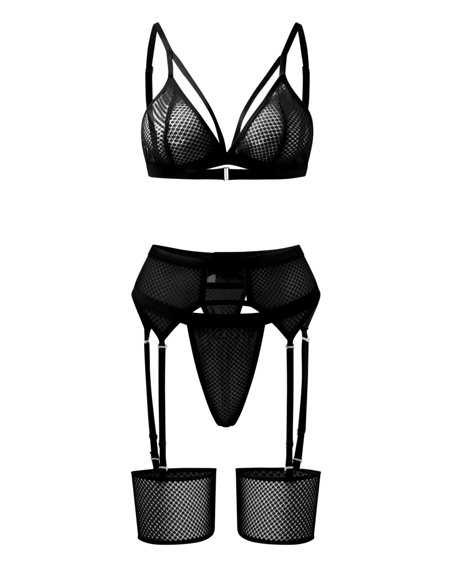 Lenceria Babydoll Women'S Intimates Underwear Bra Panties Set G-String Garter Belt Sexy Lingerie
